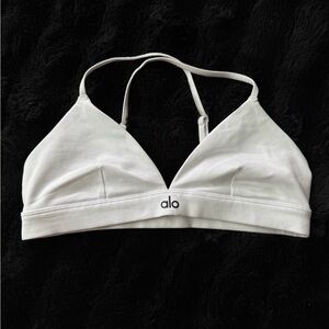 ALO Yoga White Sports Bra